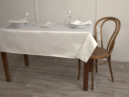 Tablecloth Odaska daisies white