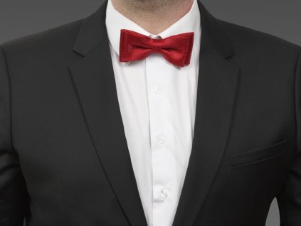 Motýlek PESh 700 HEXAGON vínová