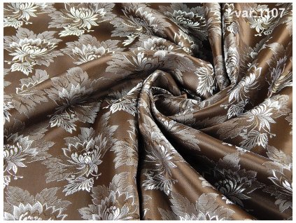 Ondrin 160 folk costume brocade SMALL FLOWERS red