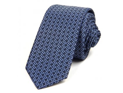 51401274 kravata mrizka modra