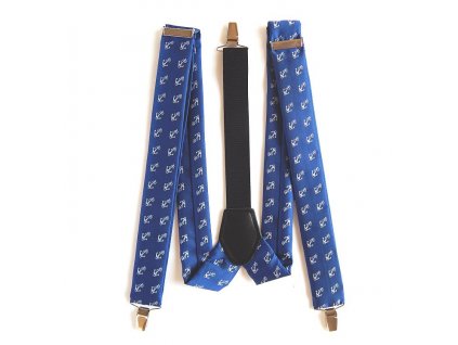 Sailor suspenders PESh 053 ANCHOR blue