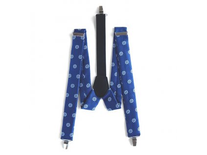 Sailor suspenders PESh 053 RUDDER blue
