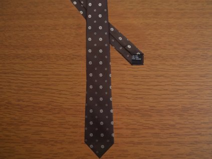 Tie ČH 7 cm mixed brown
