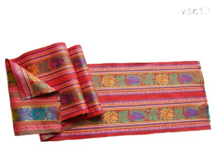 Brocade Ondrit 160 RIBBONS PANTL GENTIAN red