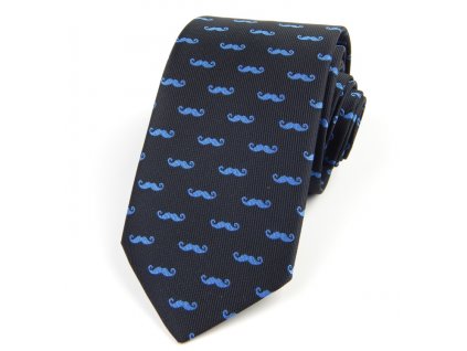51401492 kravata fousky modra