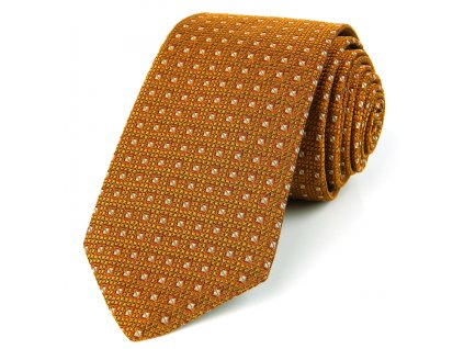 51401708 kravata kosoctverec oranzova