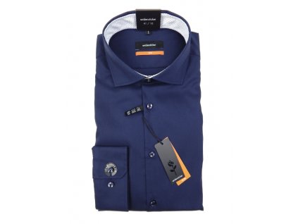DR New Kent slim shirt dark blue