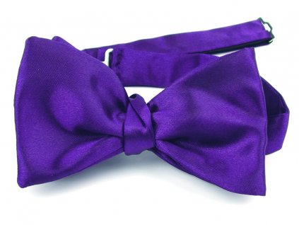 Bow tie PESh 714 satin purple