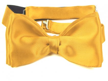 Bow tie PESh 714 satin yellow