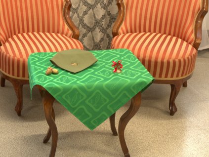Fishing handkerchief BA 414 with carp embroidery