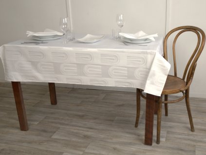 Tablecloth Odaska horseshoe white