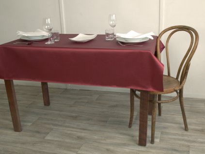 Tablecloth Odaska SMOOTH burgundy