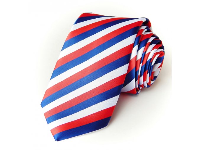 51400253 kravata polyester trikolora