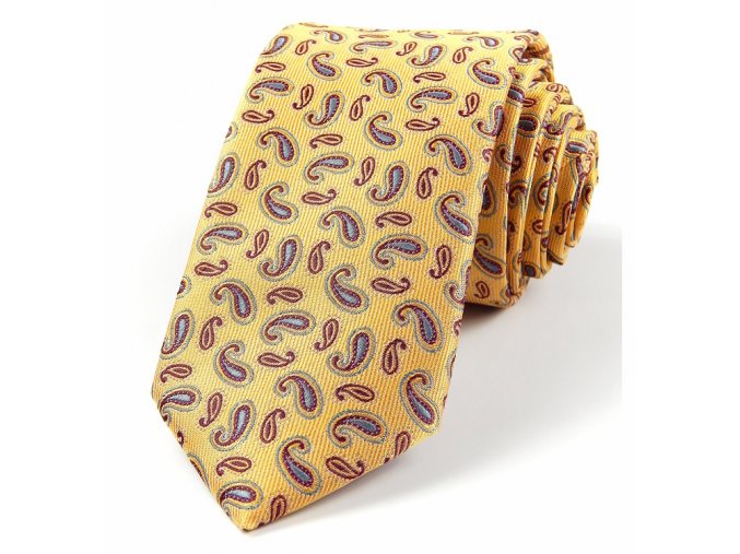 51401440 kravata turek zluta
