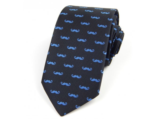51401492 kravata fousky modra