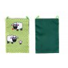 71100390 detsky pytlik na papuce ovecka zelena 2
