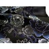 Folklore scarf Ondrin VSh 76x76 ROSE black