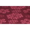 Tablecloth Odaska tread 40x140 flowers maroon