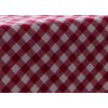 Tablecloth 100% ba 70x70 canvas red