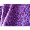 Ecclesiastical brocade 160 50749 Cross in circle lila | M