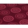 Odaska tablecloth 77x77 burgundy targets