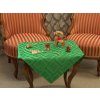 Tablecloth Odaska 65x65 fish green