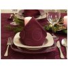 Tablecloth Odaska place setting 30x40 set 2 pcs TARGETS maroon