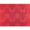 Ecclesiastical brocade 160 50749 Cross in circle maroon