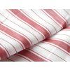 Košilovina Marika 100% ba š.150 pruh bílá/červená