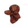 Folklore scarf Ondrin VSh 76x76 DAHLIA brown