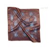 Folklore scarf Ondrin VSh 76x76 DAHLIA brown