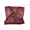 Folklore scarf Ondrin VSh 76x76 MEADOW maroon
