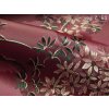 Folklore scarf Ondrin VSh 76x76 MEADOW maroon