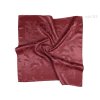 Folklore scarf Ondrin VSh 76x76 MEADOW maroon
