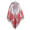 Folklore scarf Ondrin VSh 160x160 ROSE AND LACE pastel