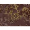 r 6448 17 ondral krojovy brokat hneda zlata 3