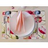 27600783 ubrus odasan prostírání 30x40 set 2ks tulipán sedmikrásky bíla tisk jarní tulipán 4