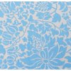 Tablecloth Brocade 40x140 meadow blue