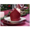 Tablecloth Odaska place setting 30x40 set 2 pcs DOTS maroon