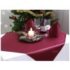 Tablecloth Odaska 77x77 dots burgundy