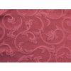 Tablecloth Odaska place setting 30x40 set 2 pcs CURLS burgundy