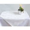 Z01171 ubrus odaska 65x65 sněženka bílá R5213 3