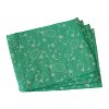 Z01140 odaska prostírání 40x30 4ks sněženka zelená R4475 1a