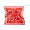 Folklore scarf Ondrit VSh 90x90 BUTTERFLY red