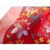 Folklore scarf Ondrit VSh 78x78 PRIMAVERA red