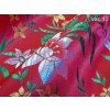 Folklore scarf Ondrit VSh 78x78 PRIMAVERA red