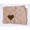 27600883 ubrus odaska prostírání 30x40 terče kávová1