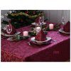 Tablecloth Odaska LACE burgundy