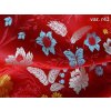 R6460 43 27601363 Ubrus Ondrit 66x66 Motýli červená (2)