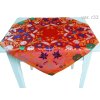 R6460 33 27601364 Ubrus Ondrit 66x66 Motýli červená (2)